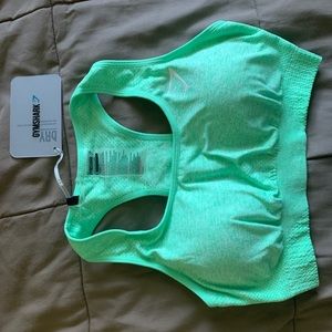 Gymshark sour pistachio vital seamless sports bra